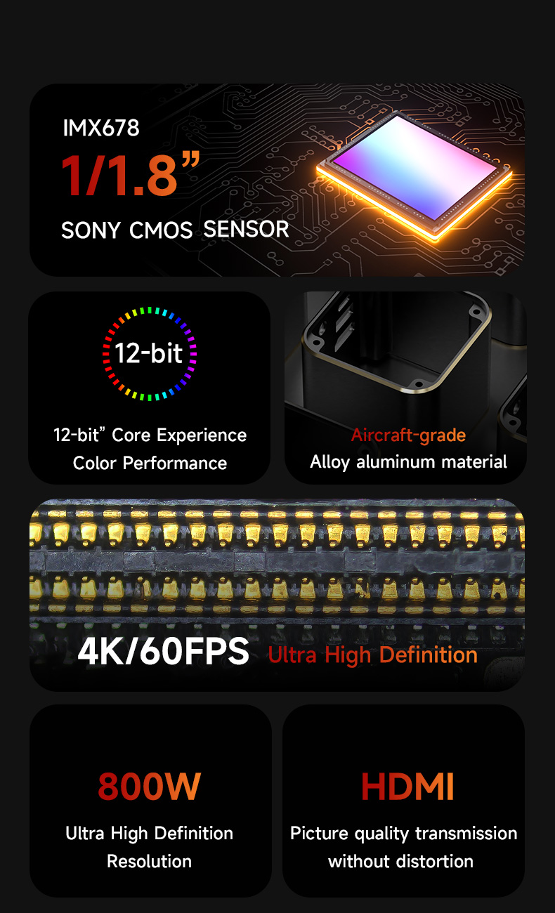 Mechanic Vision Pro IMX678 Son – 4K Microscope Camera Sony Sensor Bewertung und Preis